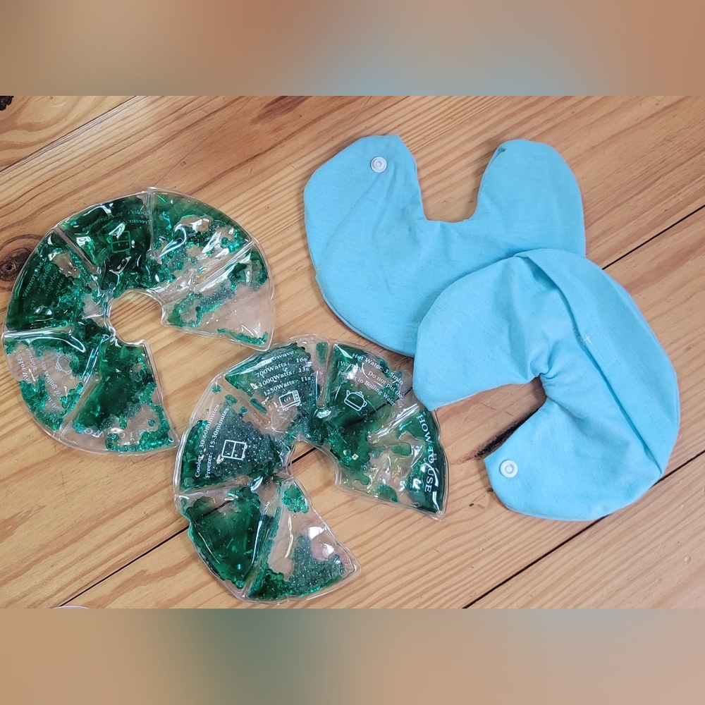 Set of Breast Therapy Packs Nursing Hot/Cold